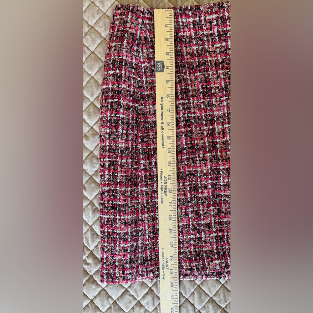 Talbots Tweed Jacket Skirt Set Pink Boucle Preppy Chic Size 6 NEW WITH TAGS - Picture 14 of 15